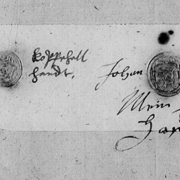 Georg Koppehells eigenhändige Unterschrift
